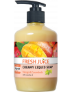 Fresh Juice tekuté krémové mýdlo „Mango & Carambola“ 460 ml